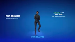 Buying The *NEW* EVIL PLAN (ICON SERIES) Emote In Fortnite