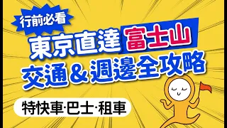 富士山&週邊最完整攻略：東京近郊自助交通＆自駕超簡單｜打卡景點ｘ河口湖排行程｜TOYOTA Rent a Car租車玩透透｜日本旅遊攻略👈MOOK玩什麼