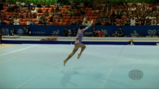 SOARES Julia (BRA) - 2019 Artistic Junior Worlds, Gyor (HUN) - Qualifications Floor Exercise