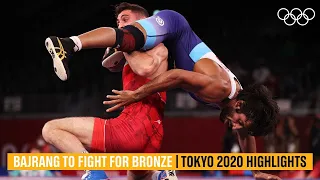 Bajrang loses semi-final, to fight for bronze | #Tokyo2020 Highlights