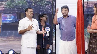 #ThakarppanComedy l The world renowned statue l Mazhavil Manorama