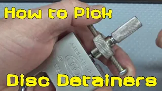 (791) How to Pick Disc Detainer Locks