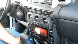 How to Remove Radio / CD Player from 2003 Toyota Scion for Repair.
