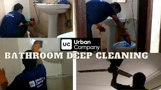 Urban Clap Bathroom Cleaning | Urban Company Deep  bathroom cleaning review|Bathroom Cleaning nearme