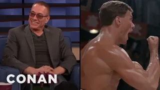 Jean-Claude Van Damme Choreographed The Crotch Punch In "Bloodsport" | CONAN on TBS