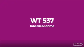 WT 537 // Bedienungsanleitung // Inbetriebnahme // technoline