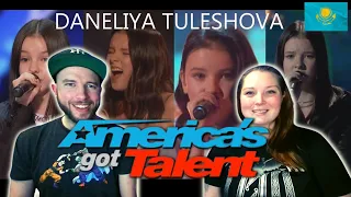 DANELIYA TULESHOVA PERFORMANCES ON AGT W/ JUDGE'S COMMENTS IN FINALS! | REACTION #kazahkstan #agt