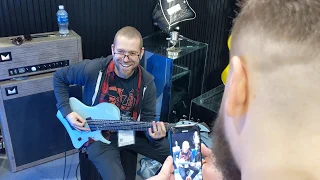 NAMM2020: Dave Davidson of Revocation at Abasi/Horizon Booth