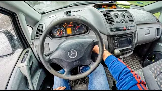 2007 Mercedes Vito W639 [109 CDI 95HP]| POV Test Drive #1316 Joe Black