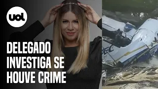Marília Mendonça: Polícia analisa celulares, torre e cabo encontrado em destroços de avião