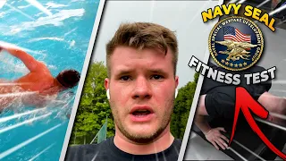 I Attempted The NAVY SEAL FITNESS TEST!!