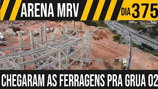 ARENA MRV | 10/11 CHEGARAM AS FERRAGENS PARA GRUA 02 | 30/04/2021