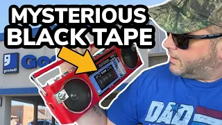 The MYSTERIOUS Black Tape! - Another Retro Toy Hunt! #toyhunt #thriftwithme