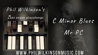 C Minor Blues - Mr PC - Jazz Backing Track