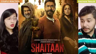 Couple Reaction on Shaitaan Trailer | Ajay Devgn, R Madhavan, Jyotika | Jio Studios, Devgn Films