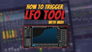 How To Trigger LFO TOOL with MIDI | FL Studio Tutorial #SHORTS