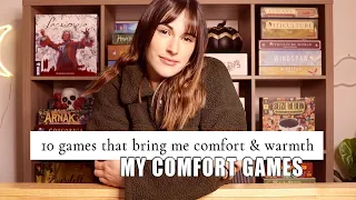 My 10 Comfort Games! | Games that bring me comfort & warm my heart.