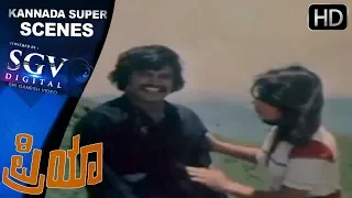 Rajanikanth Love With Singapore Girl - Kannada Super Romantic Scenes - Priya Kannada Movie