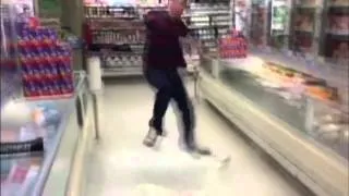 Guy Breaks His Jaw While Gallon Smashing