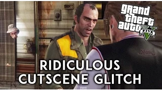 GTA 5 Glitches - Funny Cutscene Glitch with Trevor (Grand Theft Auto V PS4)