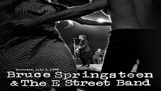 Bruce Springsteen-Berkeley Community Theatre Berkeley California-06-1-1978 (Full Concert)