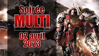 Soirée multi sur Dawn of War lll avec Alpha, Eventis, JBShow et Sansu