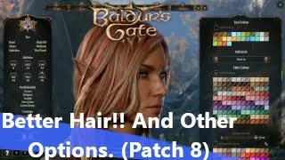 Baldur's Gate 3 - Patch 8 Improved Hair