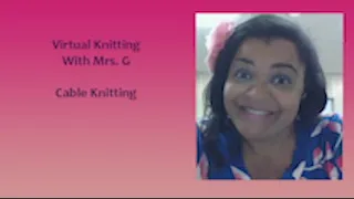 Cable Knot...err knit - Knitting Challenge Video Series