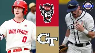 #13 NC State vs Georgia Tech Highlights (Exciting Game!) | 2024 College Baseball Highlights