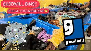 Let’s Go To Goodwill Bins! The Bins Were A Little Aggressive Today 😨 Thrift With Me In Minnesota!