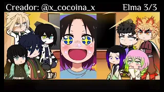 •Los Pilares Reaccionan a Miss Kobayashi Dragón Maid•