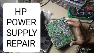 hp power supply repair  !  hp power supply not working