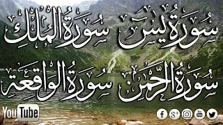 Surah Yasin, ArRahman , Al waqiah , Al Mulk - Beautiful recitation by Sheikh  Abbadi houssem eddine