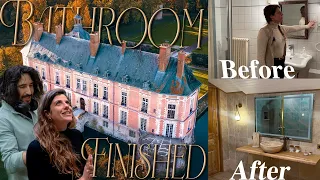 Master Bathroom Renovation & Reveal | French Chateau Renovations #45