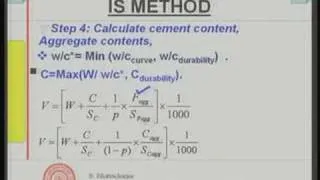 Module 9 Lecture -2 Mix Design Of concrete IS Method