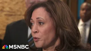 ‘We have to be a nation that trusts women’: VP Kamala Harris makes historic visit to abortion clinic