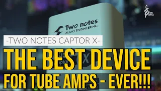 THE BEST DEVICE EVER FOR TUBE AMPS | Two Notes Torpedo Captor X Demo | TOM QUAYLE