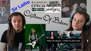 (REACTION) Follow The Reaper (Children of Bodom cover) - A Salute to Alexi Laiho