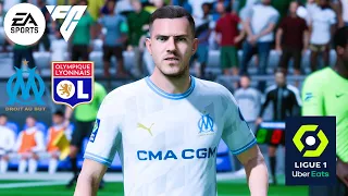 EA Sports FC 24 - Marseille Vs. Lyon - Ligue 1 Uber Eats 23/24 Matchday 10 | Full Match