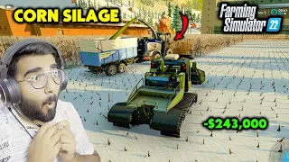 Making Corn Silage | Farming Simulator 22 | Gameplay #15