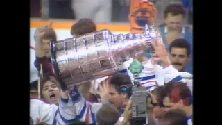 1985 Oilers win Stanley Cup