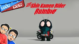 Berubah Menjadi SD Shin Kamen Rider Rumble!