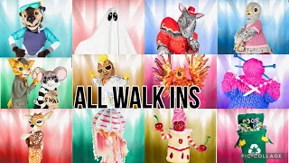 The Masked Singer UK Season 4 - All walk ins