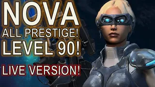Level 90 Nova Prestige! ALL Talents! [Starcraft II Co-Op]