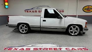 1998 Chevrolet C1500, OBS, belltech drop, 33k miles, two-tone, 5.7/auto, grey interior, FOR SALE