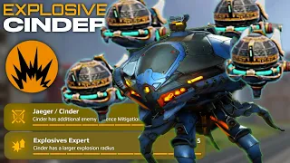 No Way... Cinder Get Explosive Expert - Splash Radius Increase 2.5x - MORE Power | War Robots