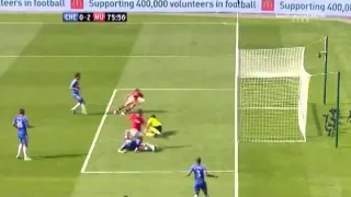 Javier "Chicharito" Hernandez Funny Goal vs Chelsea