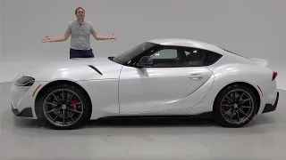 The 2023 Toyota Supra *MANUAL* Is a Huge Upgrade