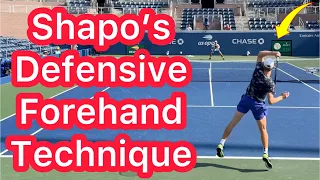 How To Hit A Defensive Forehand (Tennis Technique Explained)