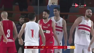 ريمونتادا تاريخية من لاعبي الأهلي على حساب الزمالك بنصف نهائي دوري السوبر لكرة السلة 🔴⛹️‍♂️